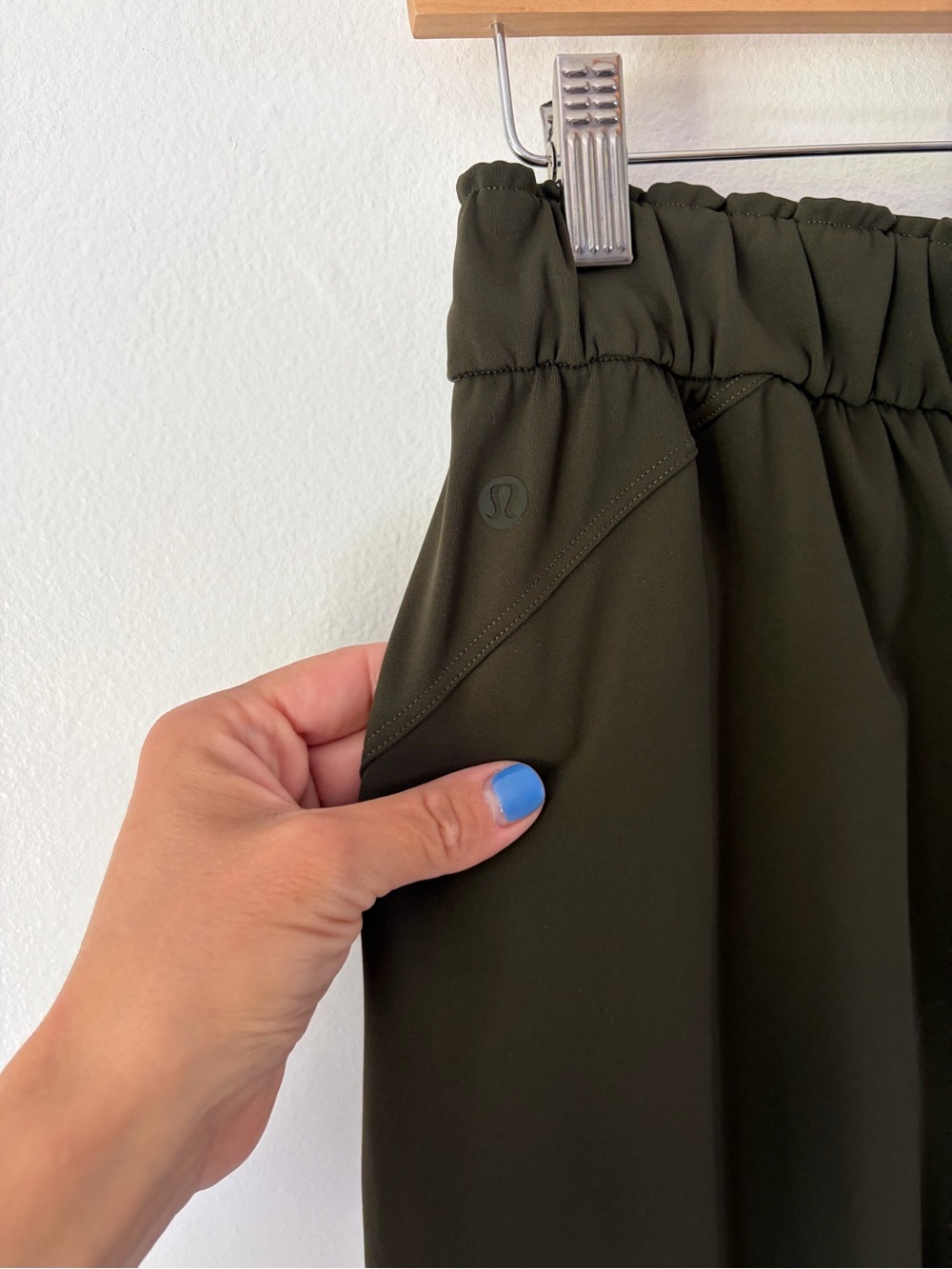 Lululemon Stretch High-Rise Jogger‎ Dark Olive Green Pull-On Pants Size 8 - Picture 11 of 11
